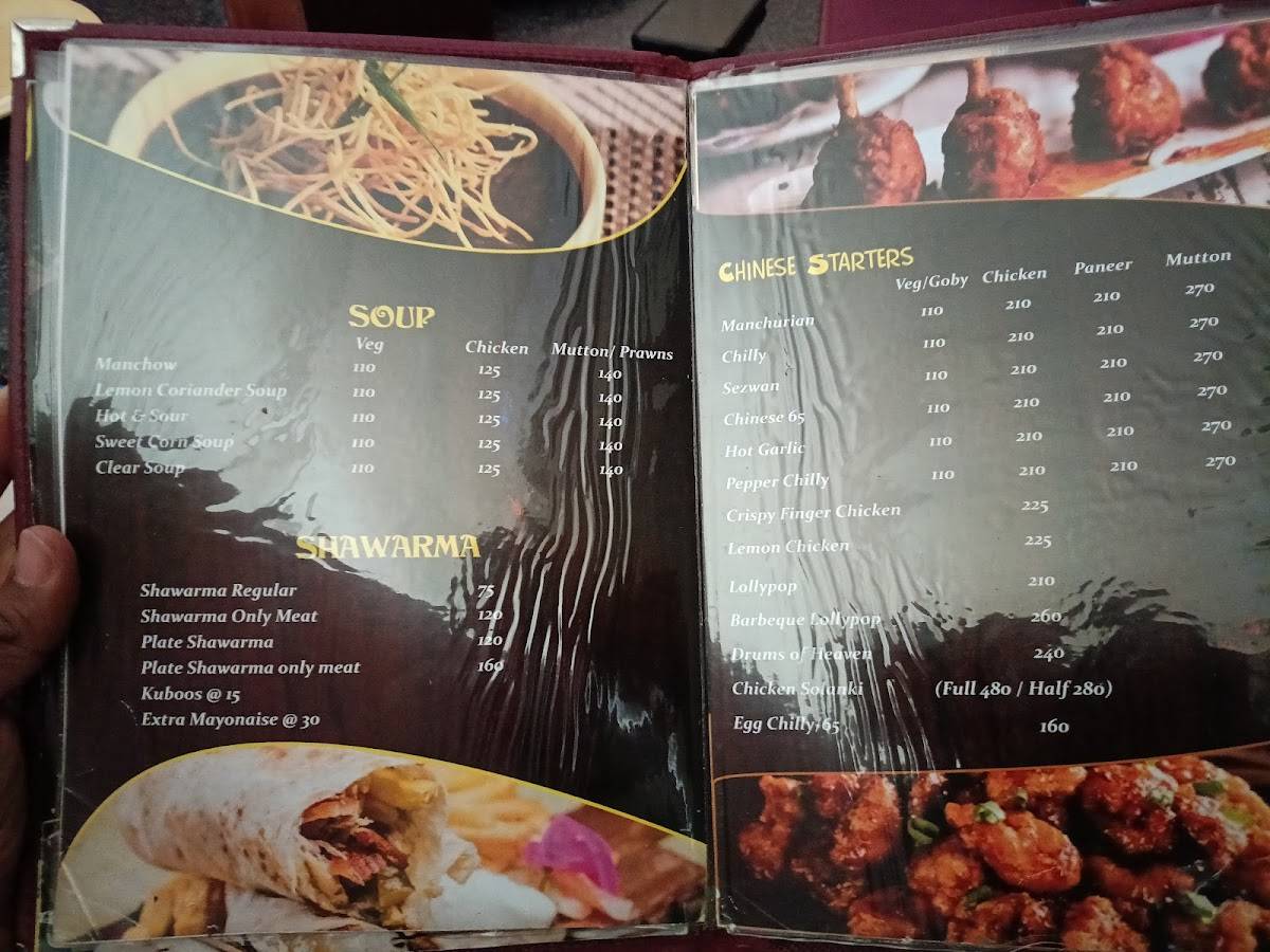 Hotel Swadisht menu