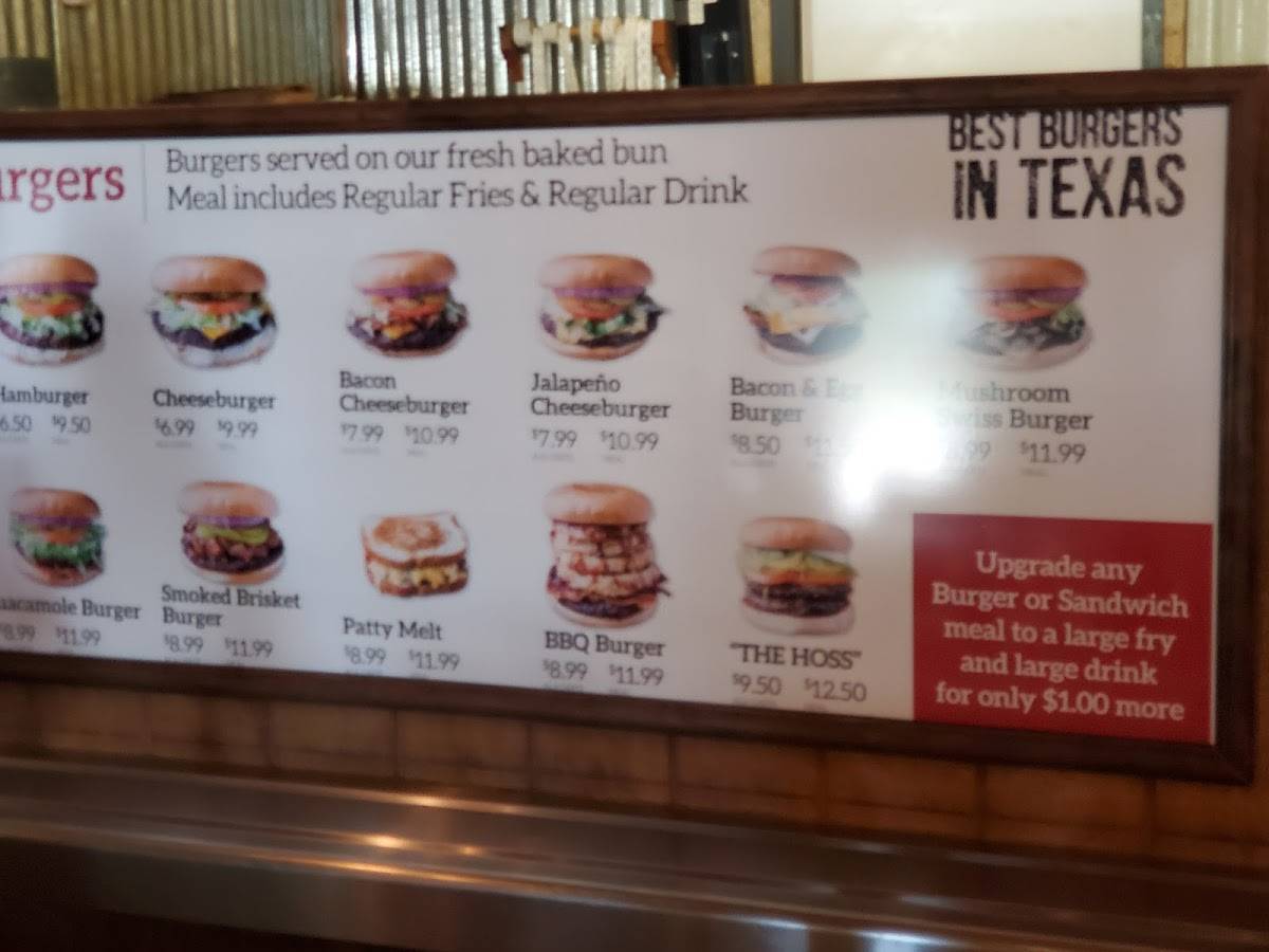 Menu at Big Horn BBQ, Pearland