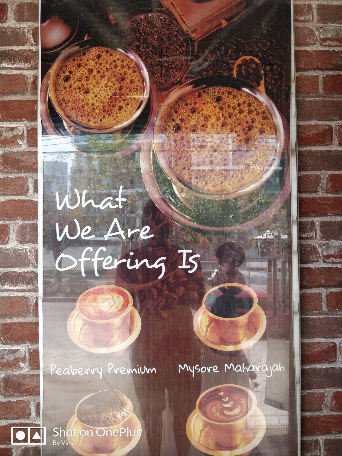 Hyper Local Coffee menu