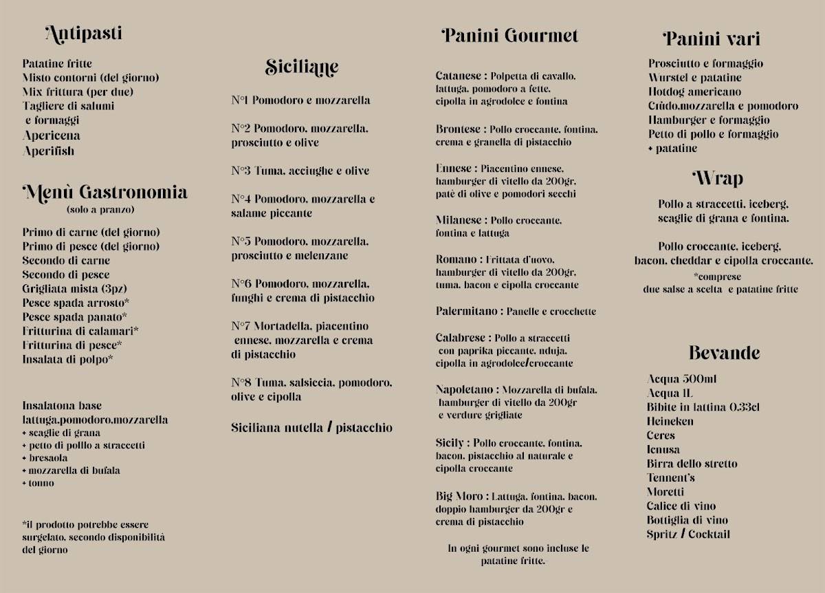 Menu di I MORI by familyfood 