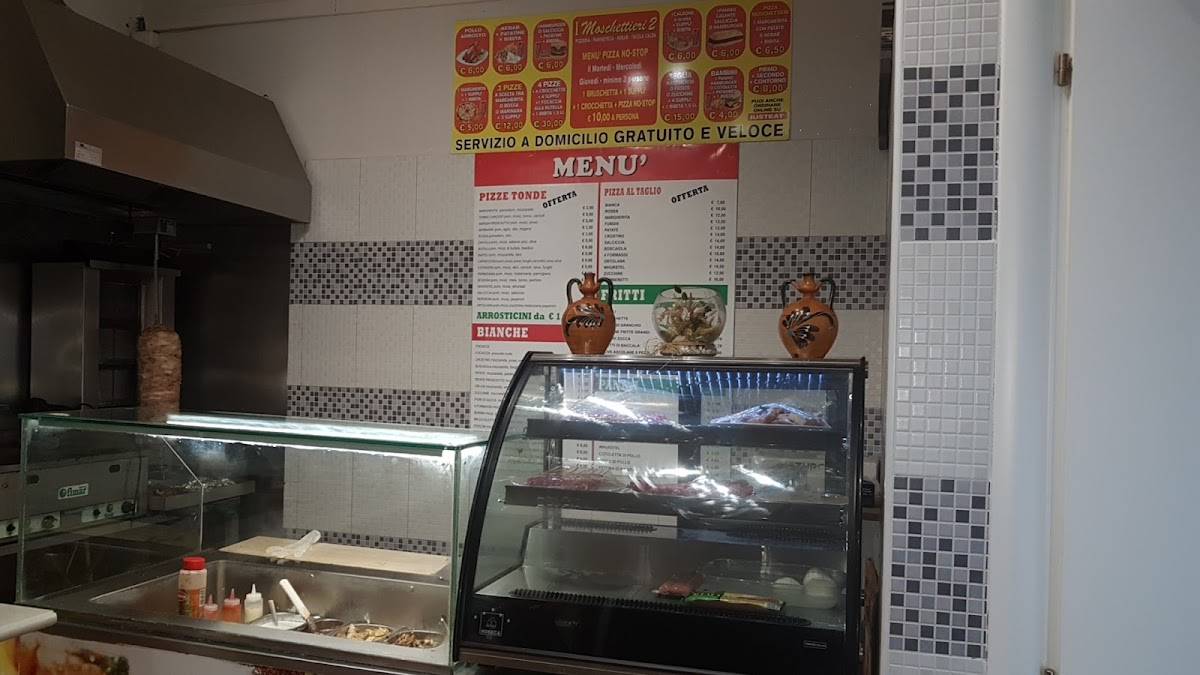 Menu di I Moschettieri 2 