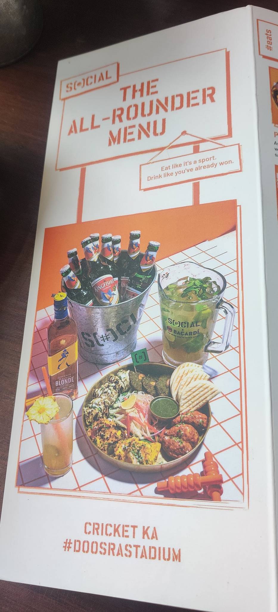 IFC Social menu