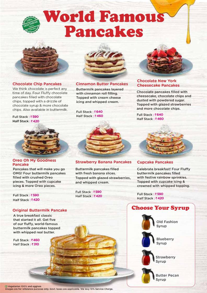 IHOP - American Family Restaurant menu