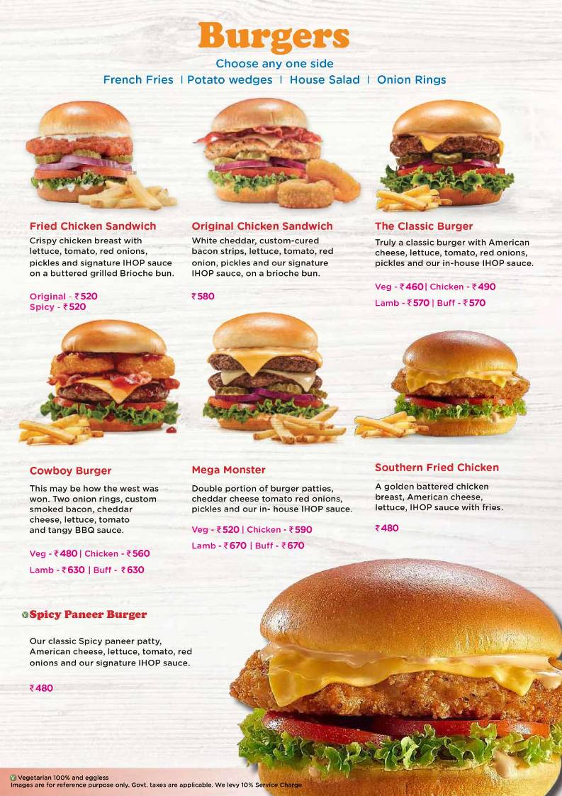 IHOP - American Family Restaurant menu