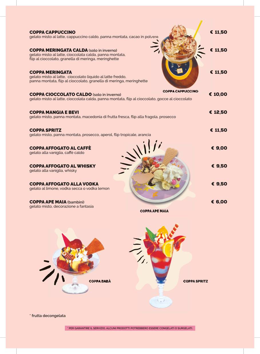 Menu di Ice And Co 