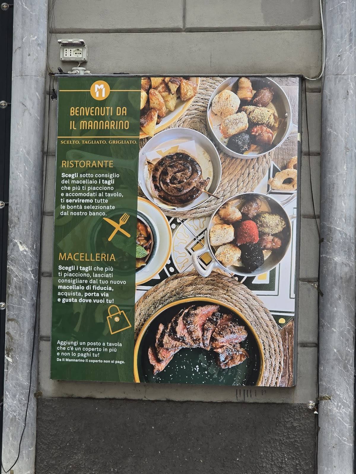 Menu di Il Mannarino Bergamo 