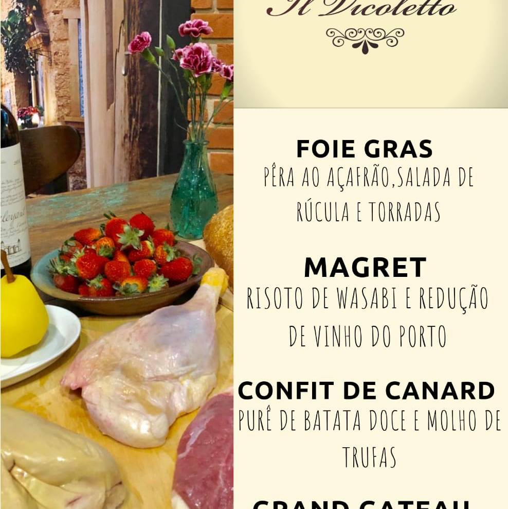 Il Vicoletto cardápio