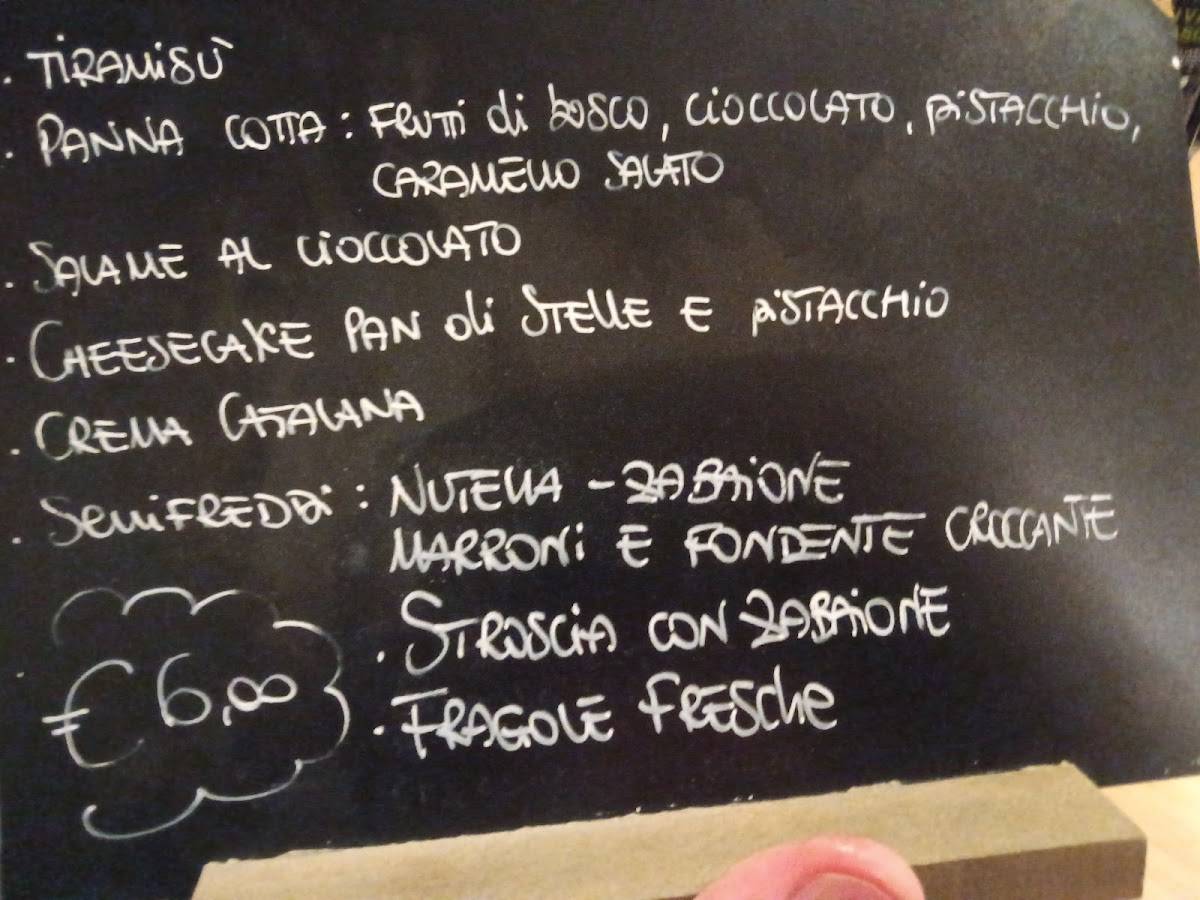 Menu di Porca Vacca 