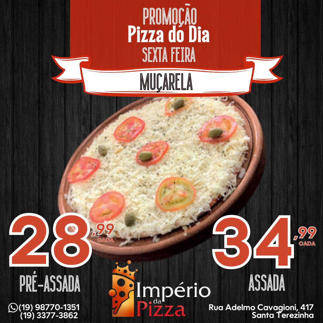 Império da Pizza - Piracicaba Santa Terezinha cardápio