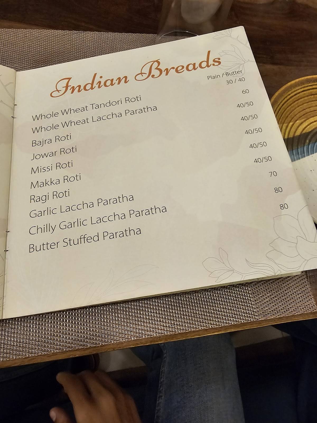 Millets N More menu