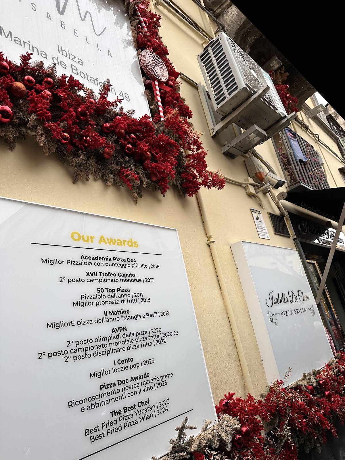 Menu di Isabella De Cham 