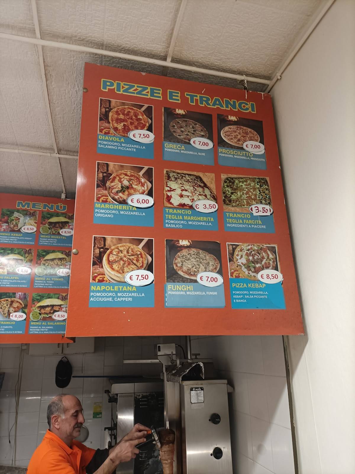 Menu di Istanbul Zio Pizza Kebap 