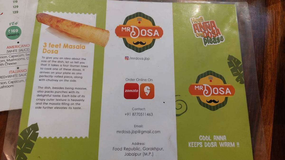 Food Republic menu