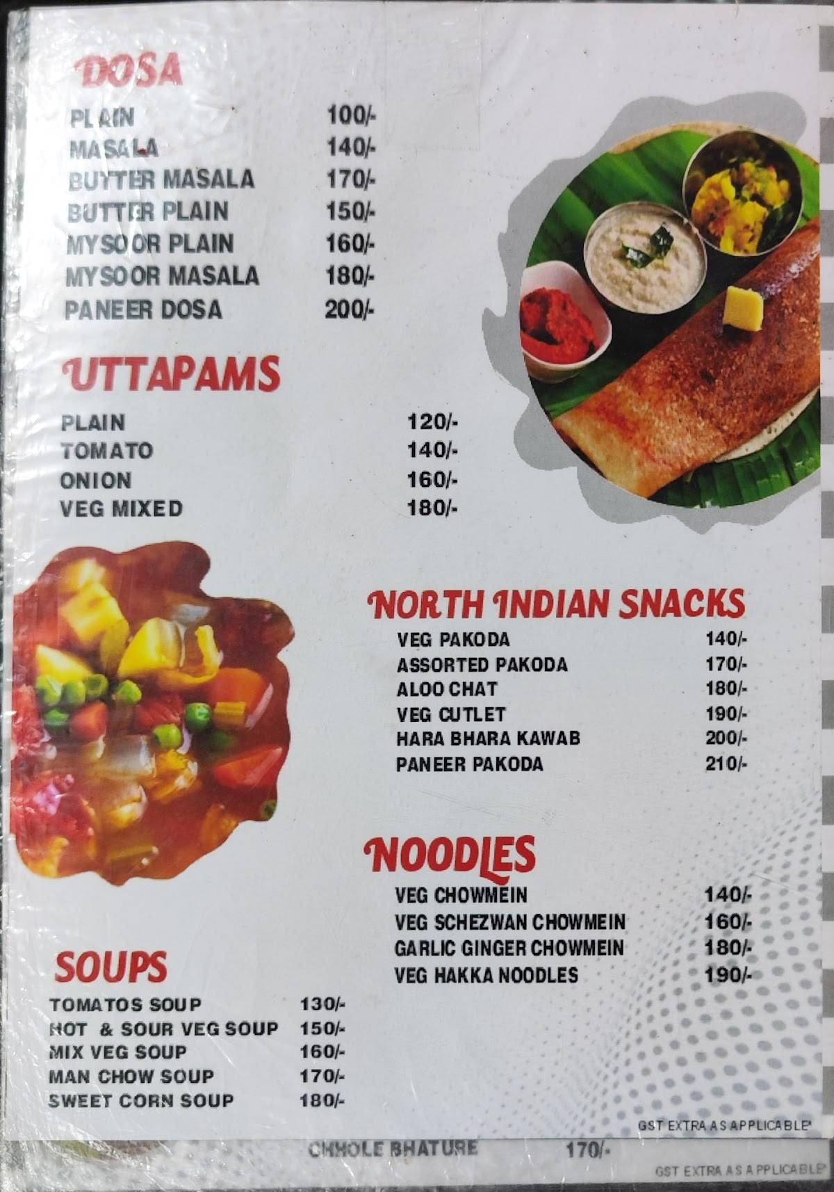 Jaigurudev Family Restaurant menu