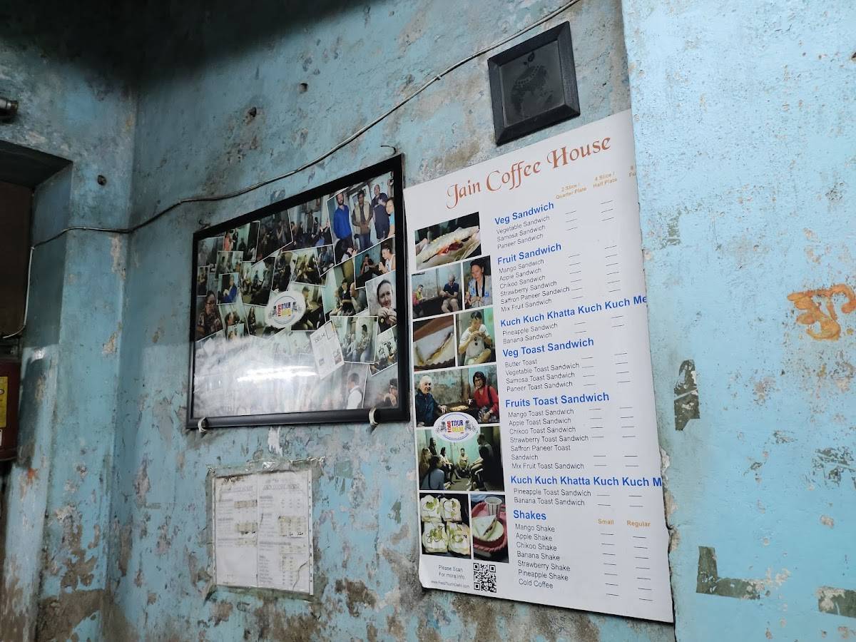 Jain Coffee House menu