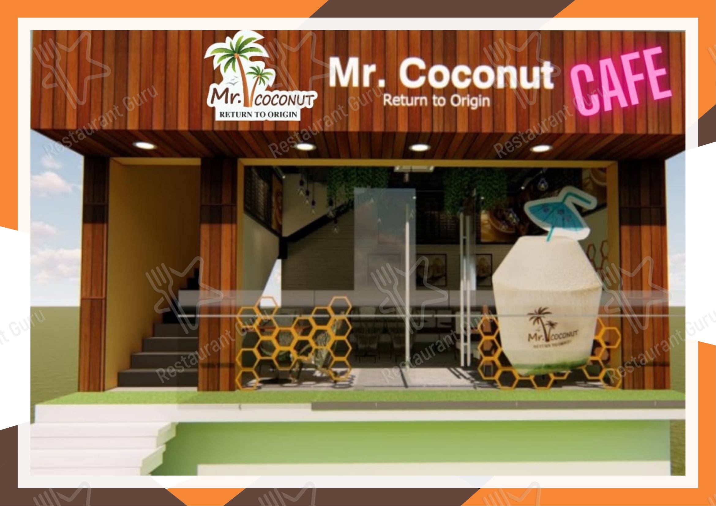 Mr.Coconut Cafe Barbeque And Resturant in Hathras - Menu bar