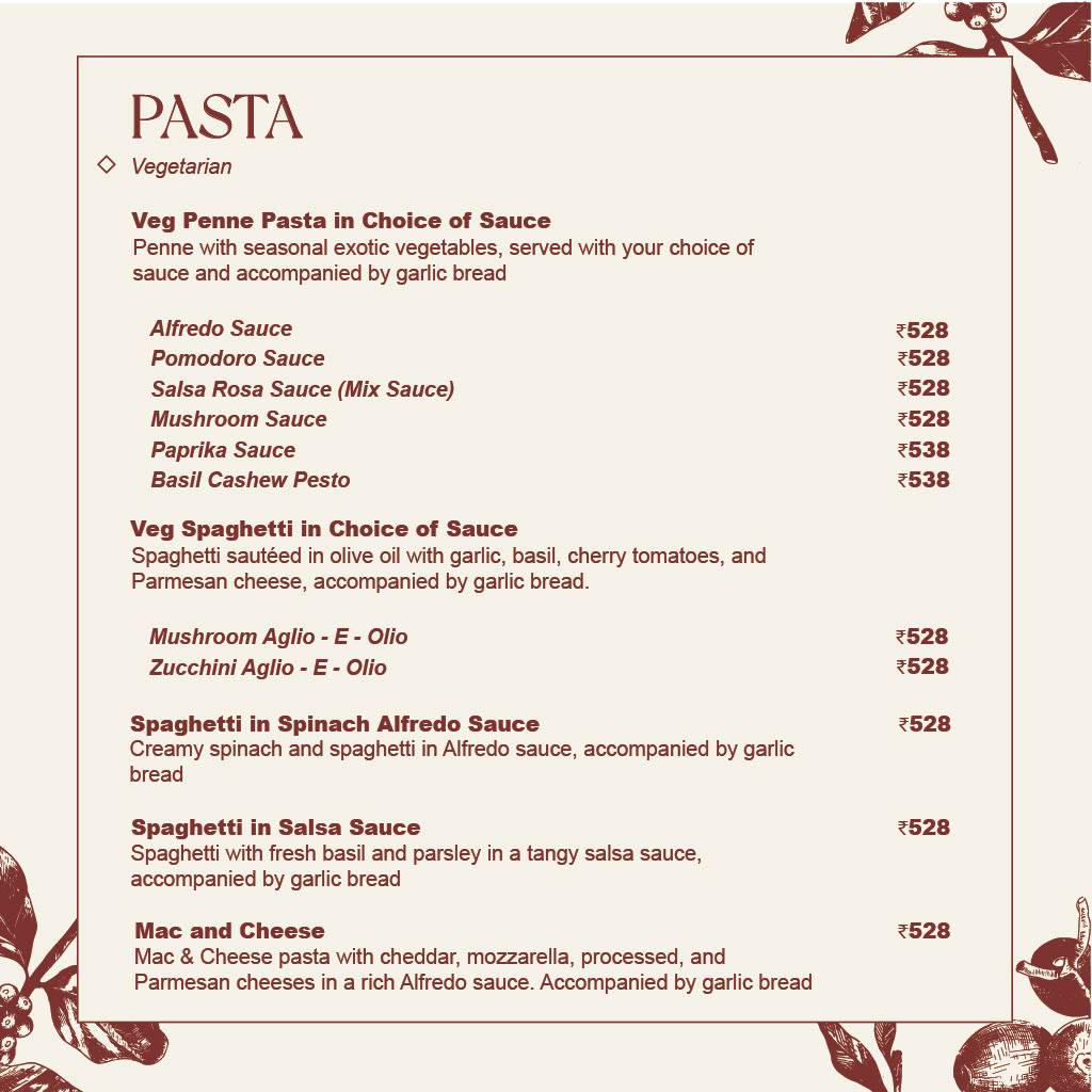 Roastery Coffee House Vaishali Nagar menu