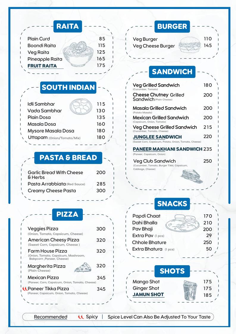 Café Joyo menu