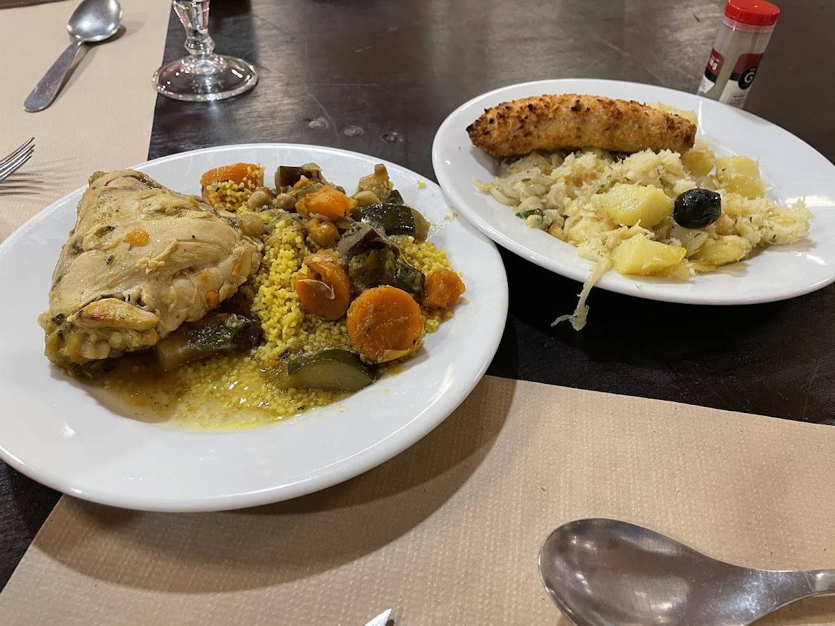 Menu de Jaune Poussin