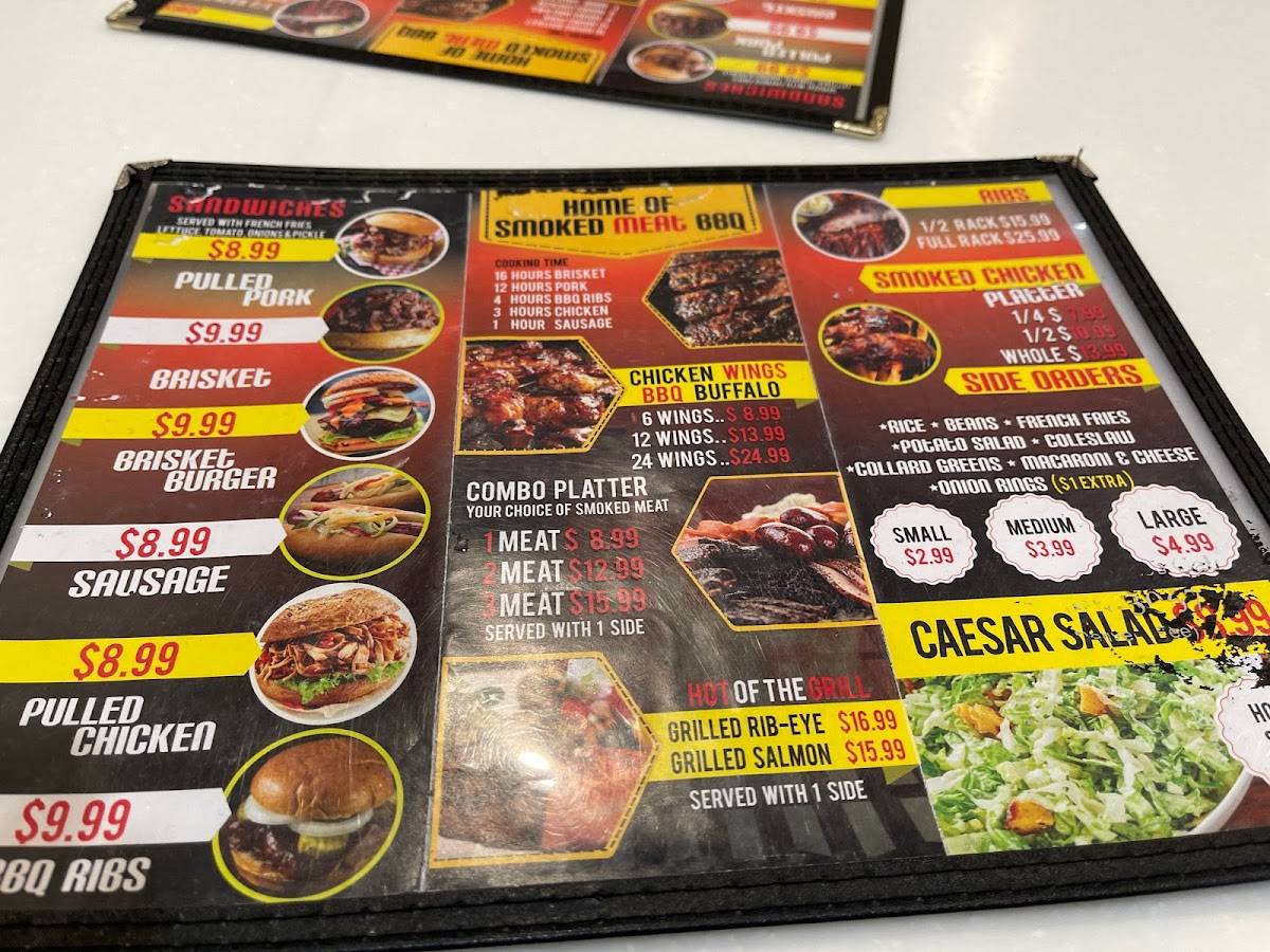 Menu at Joe's Grill & Bar, Dania Beach