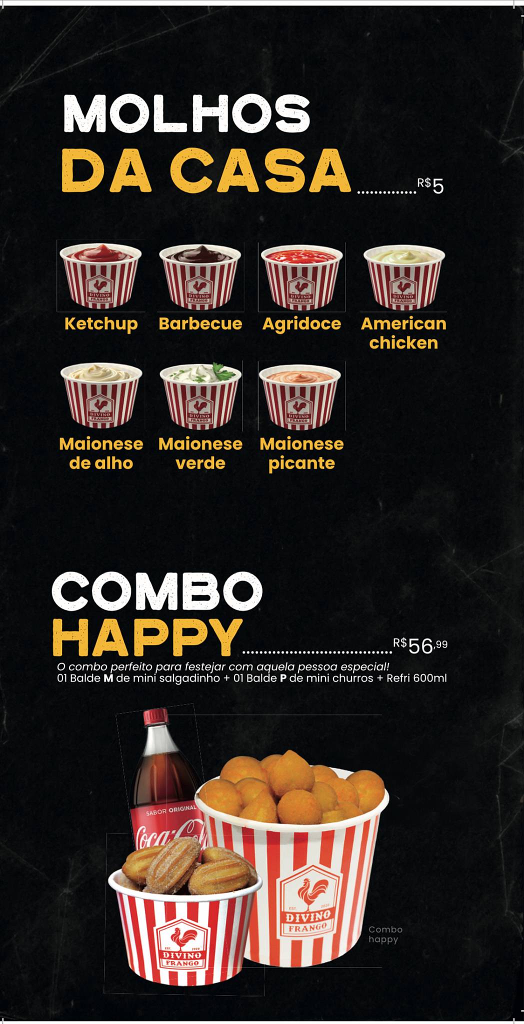 Divino Frango - Giassi cardápio