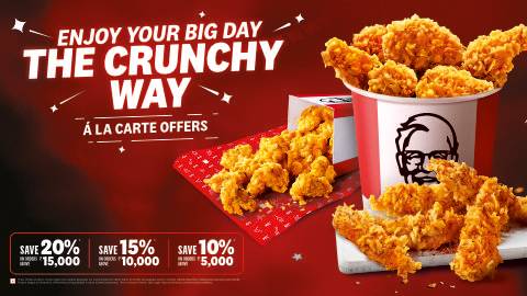 KFC menu