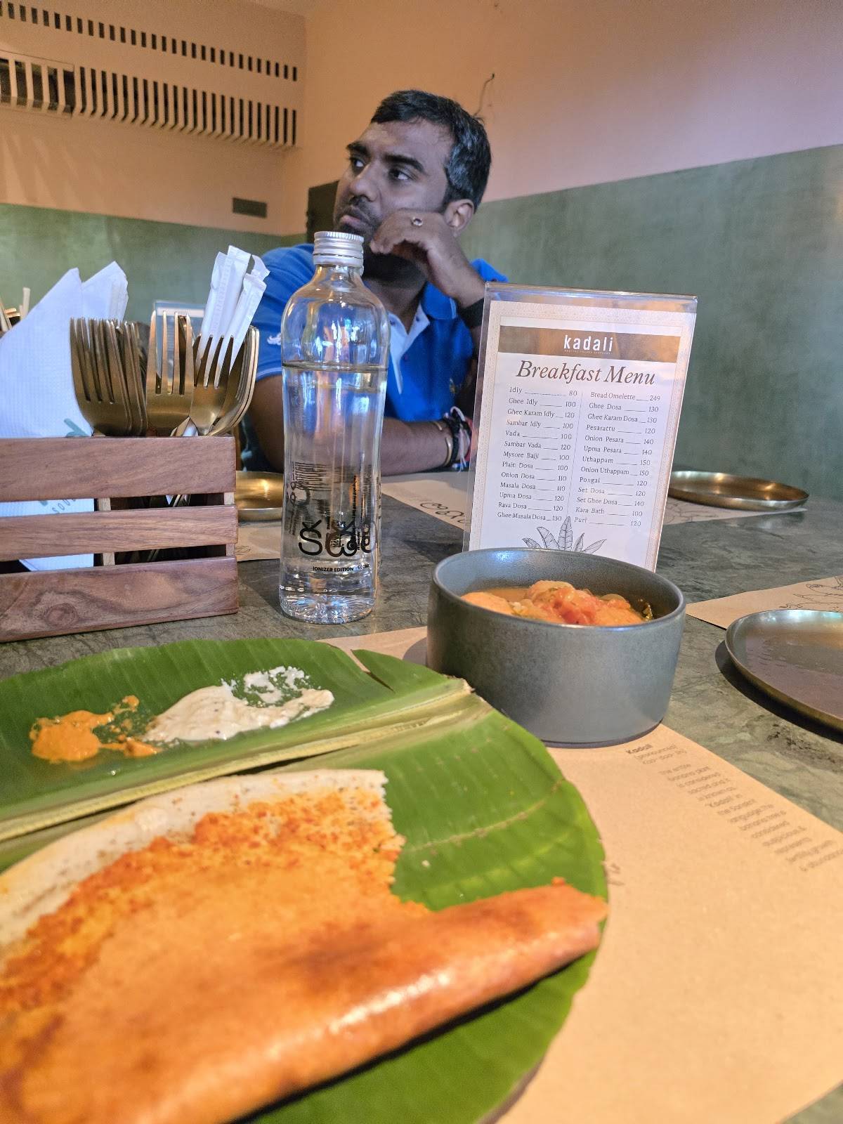 Kadali Kitchen menu