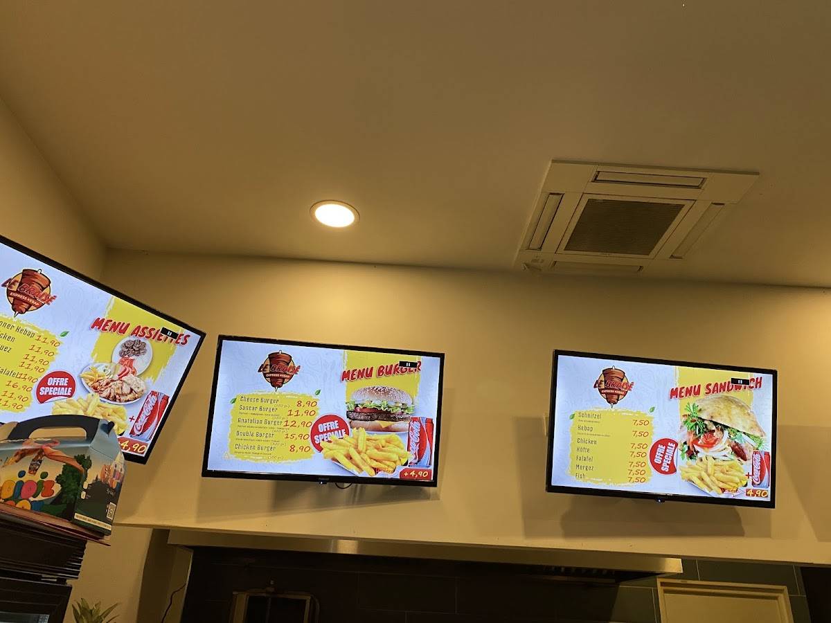 Menu de Le Braisé