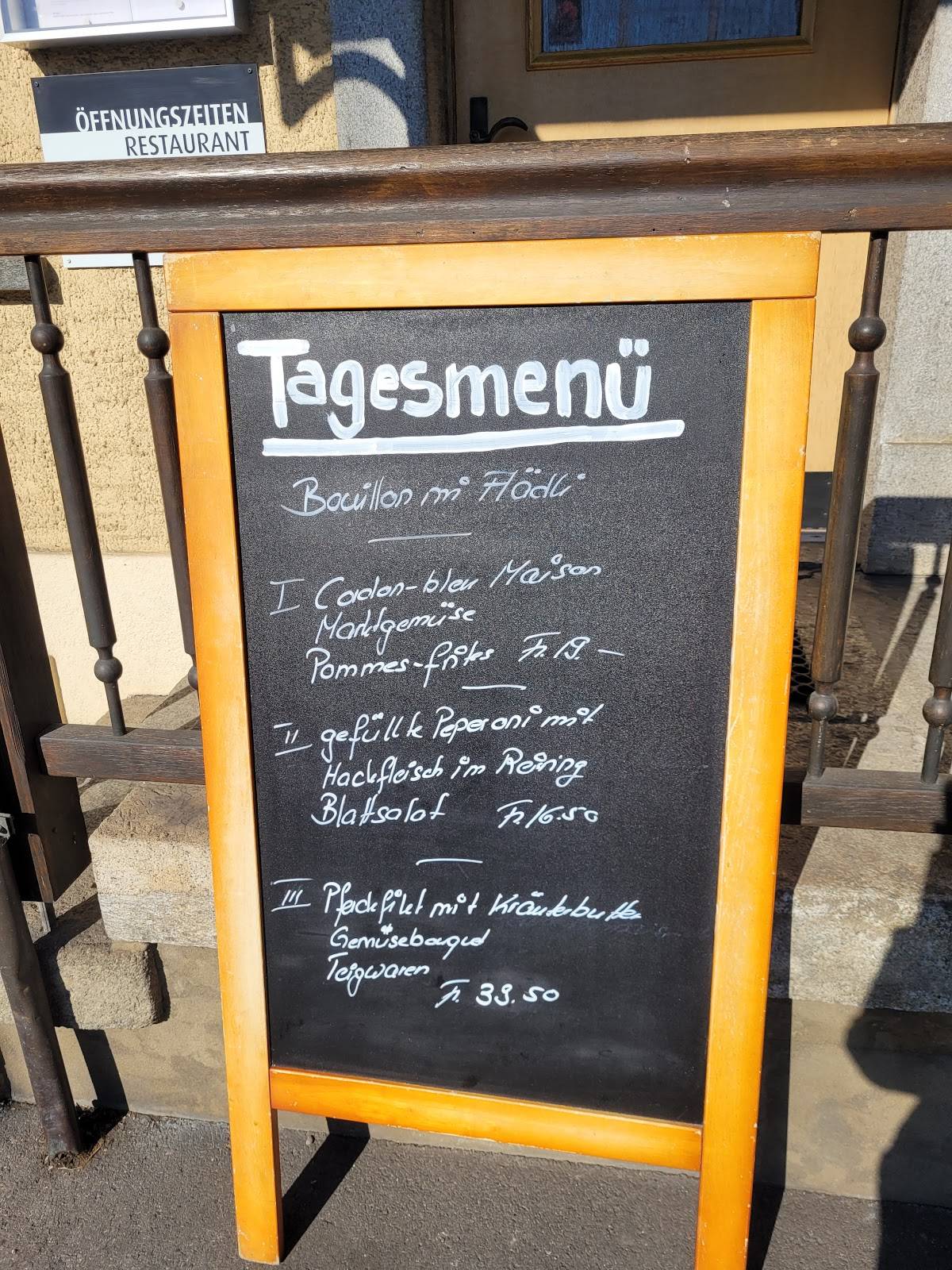 Menu di Kreuz 