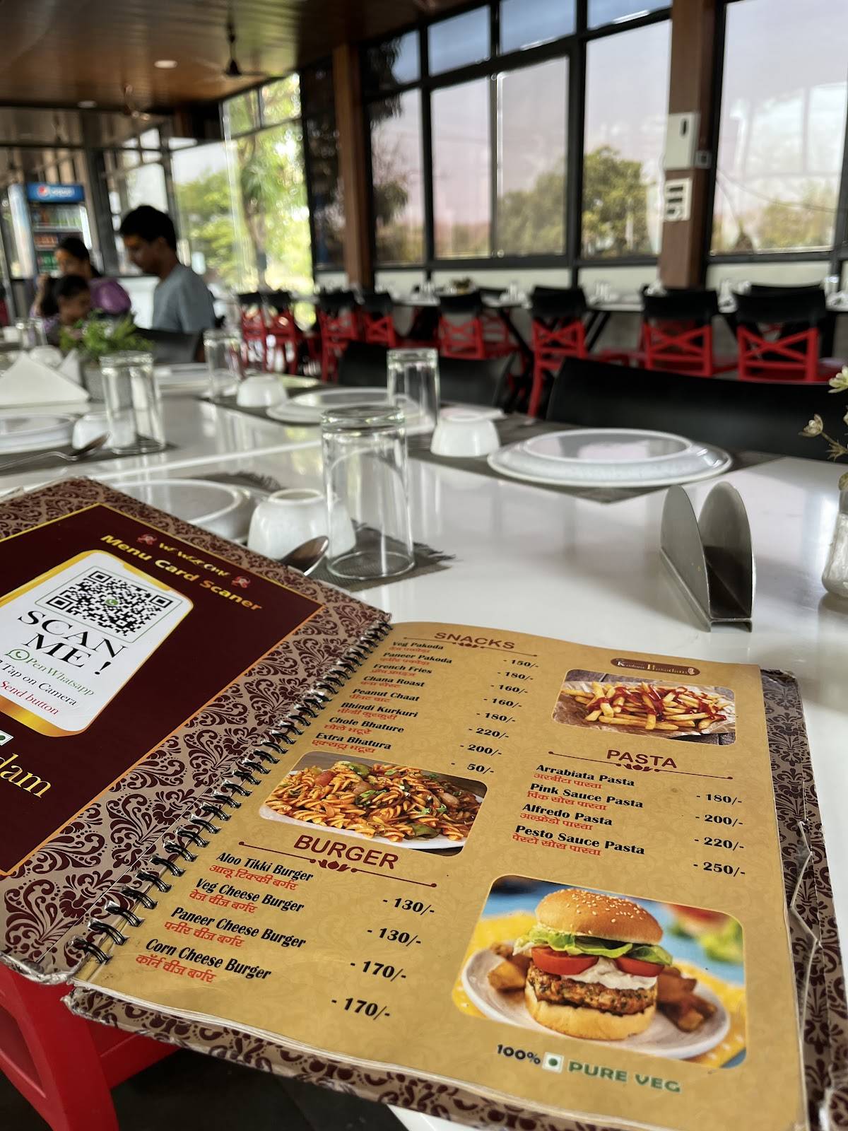 Krishna Prasadam Restaurant menu