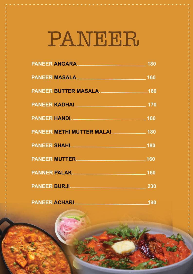 Krishna Restaurant (Pure Veg) menu