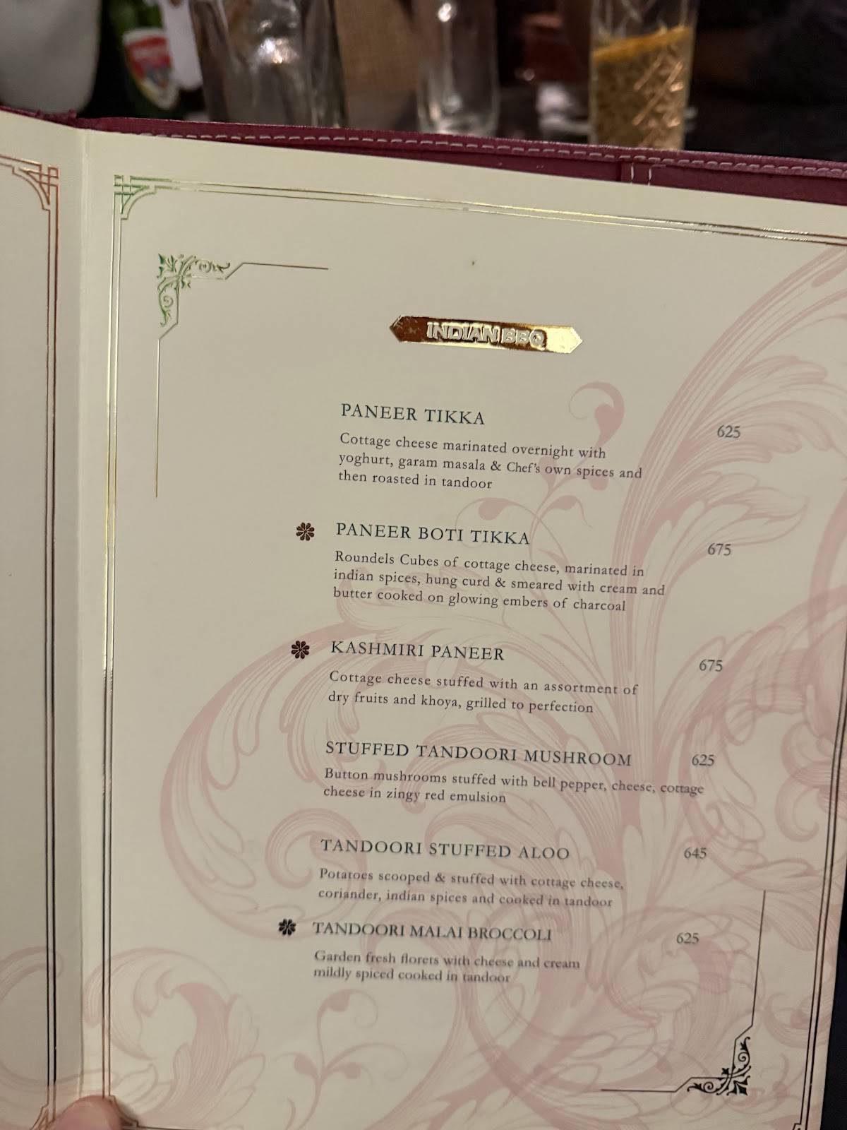 Kwality menu