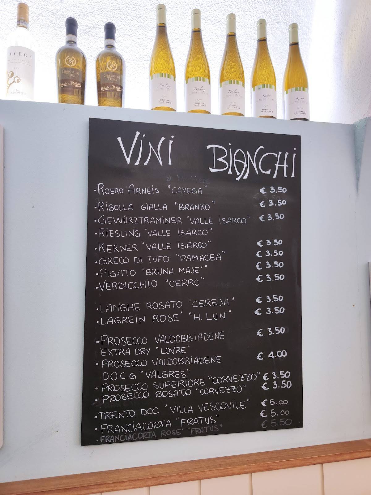 Menu di L'Angolo del Caffè 