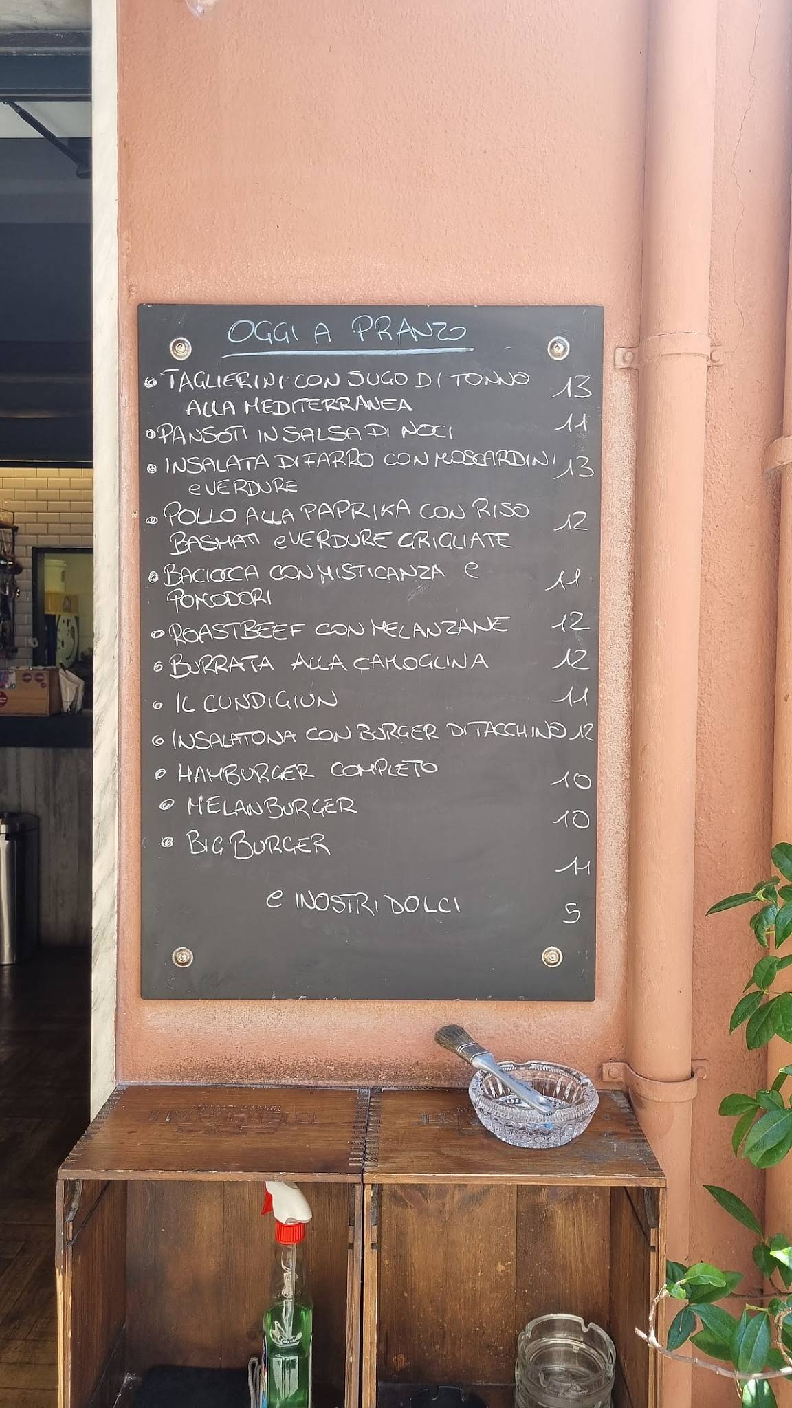 Menu di La Cereria 