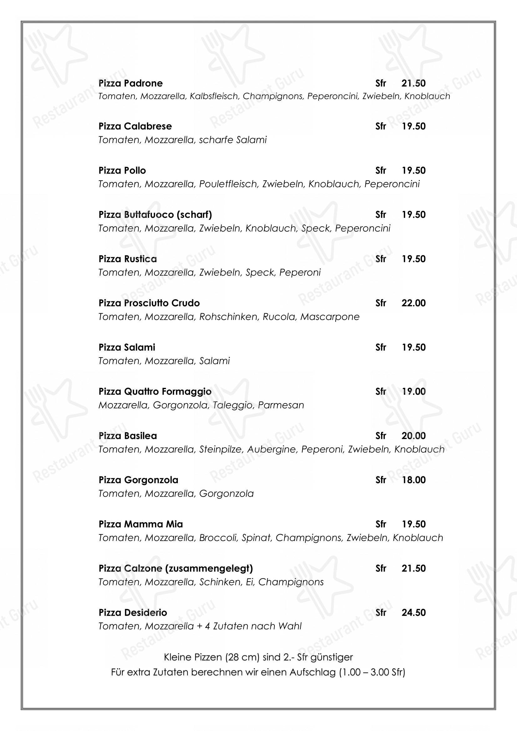 Крафт меню per La Piazza pizzeria