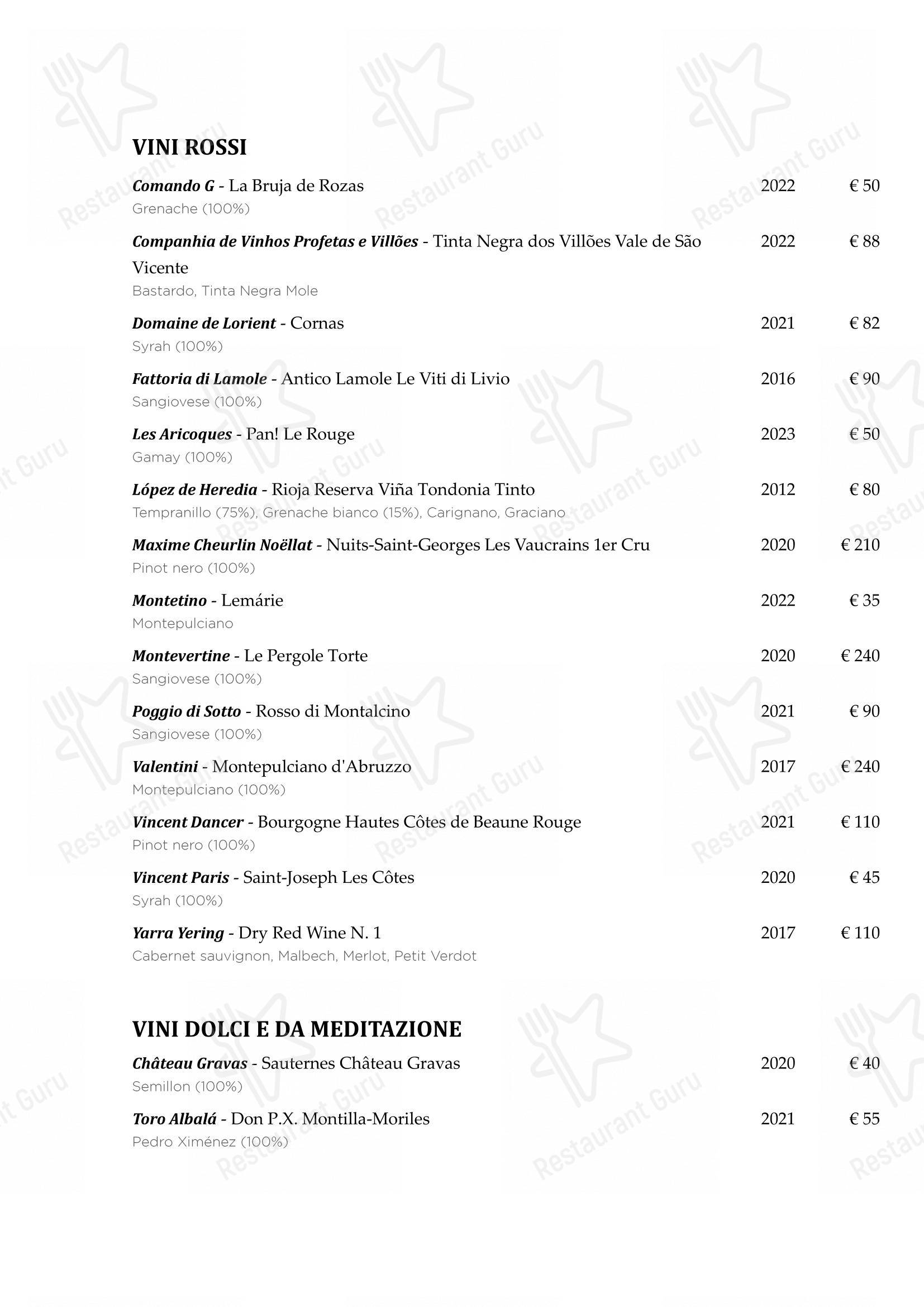 菜单 per La Piola ristorante
