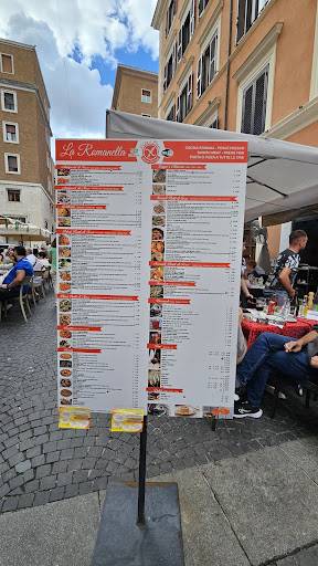 Menu di La Romanella 
