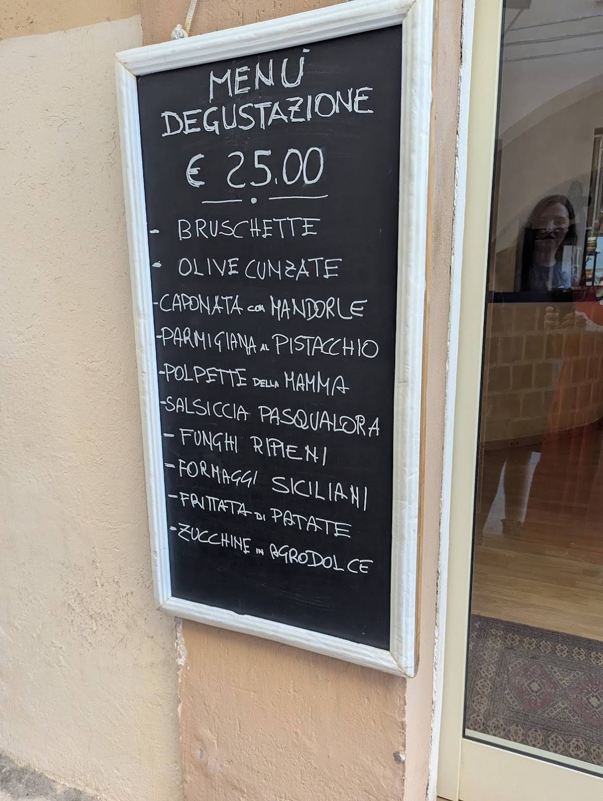 Menu di Vineria 