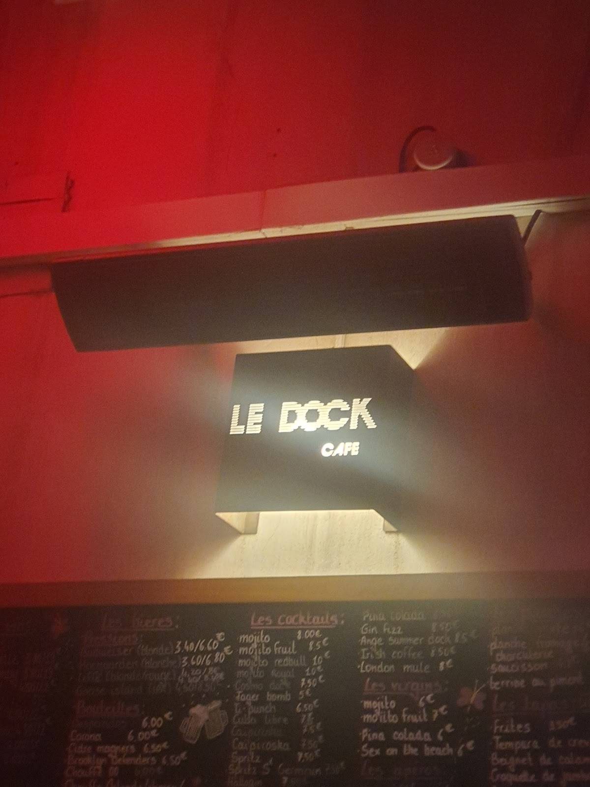 Menu de Le Dock Café