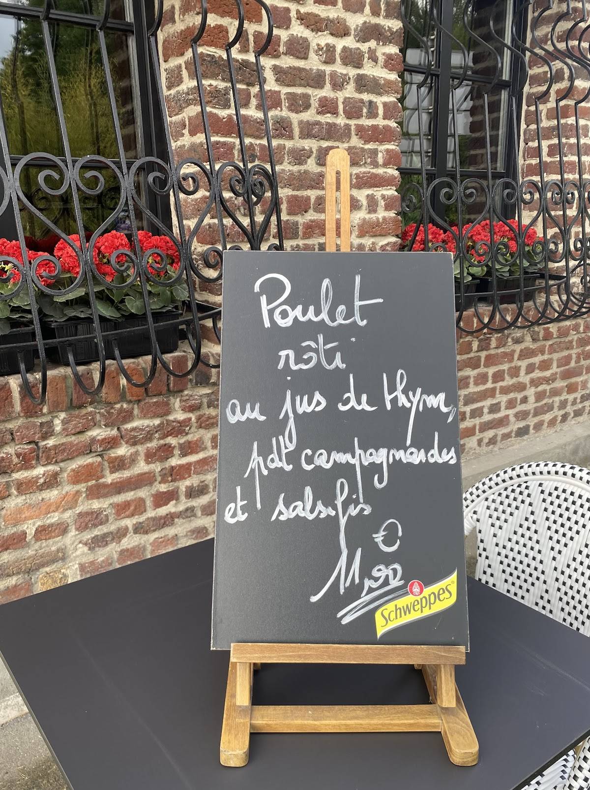 Menu de Le Repos du Chasseur