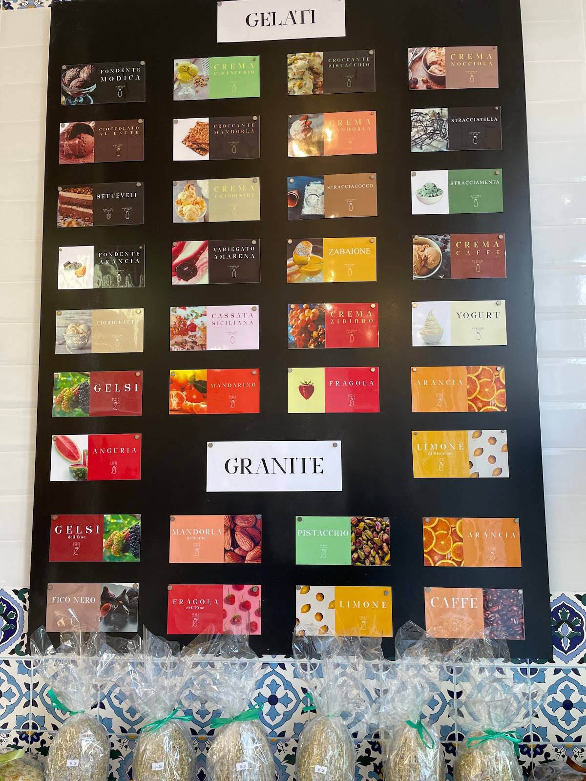 Menu di Le Sicilianedde 