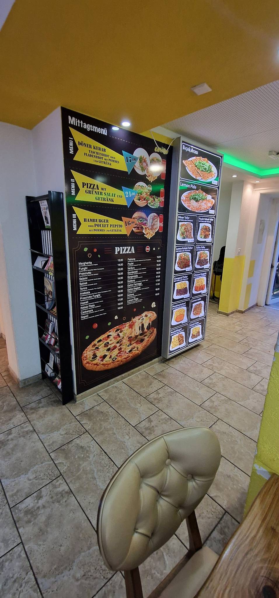 Menu di Lemon 