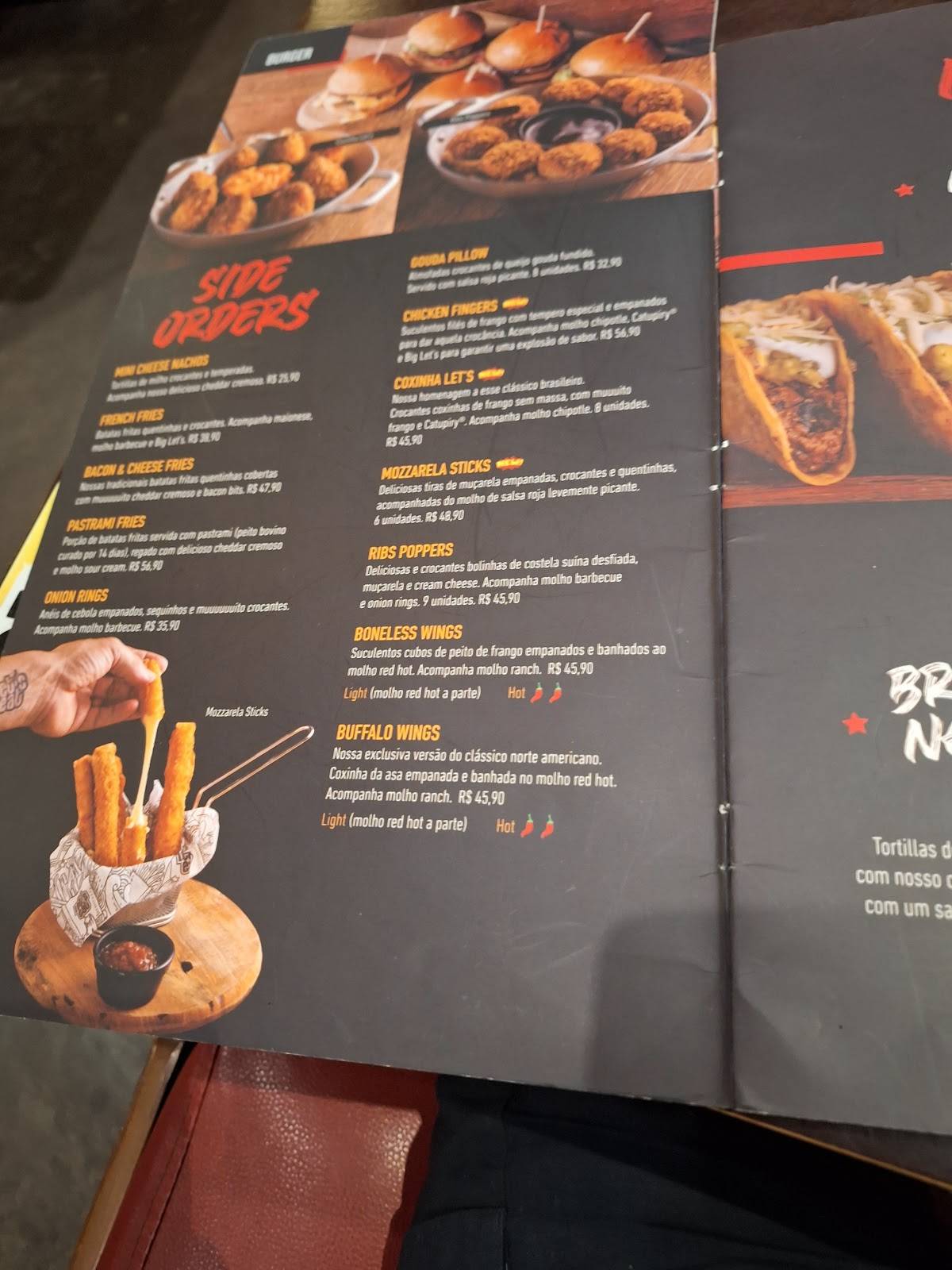 Let's Eat Valinhos cardápio