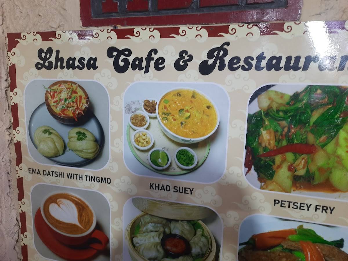 Lhasa Cafe menu