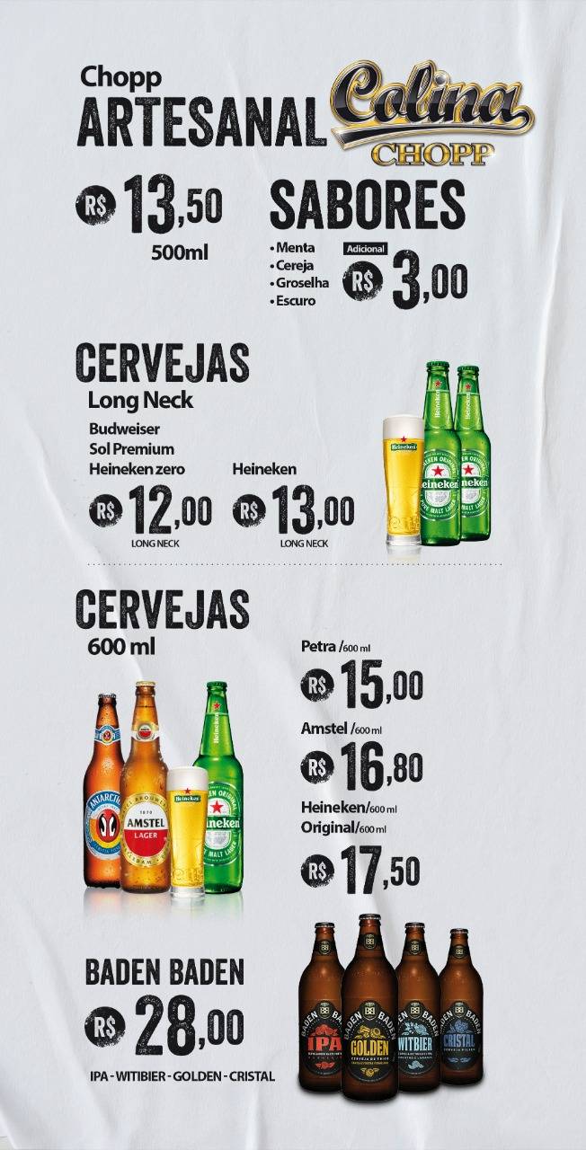 Like Bar cardápio