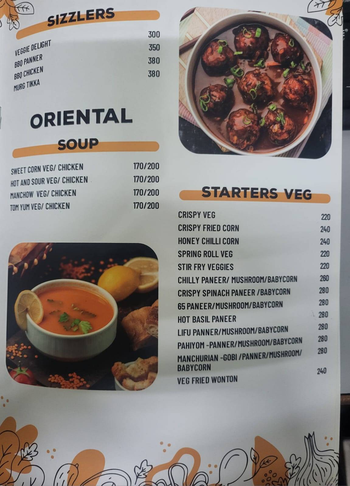 Limitless Bar & Kitchen (Best pub in Kalyan Nagar) menu