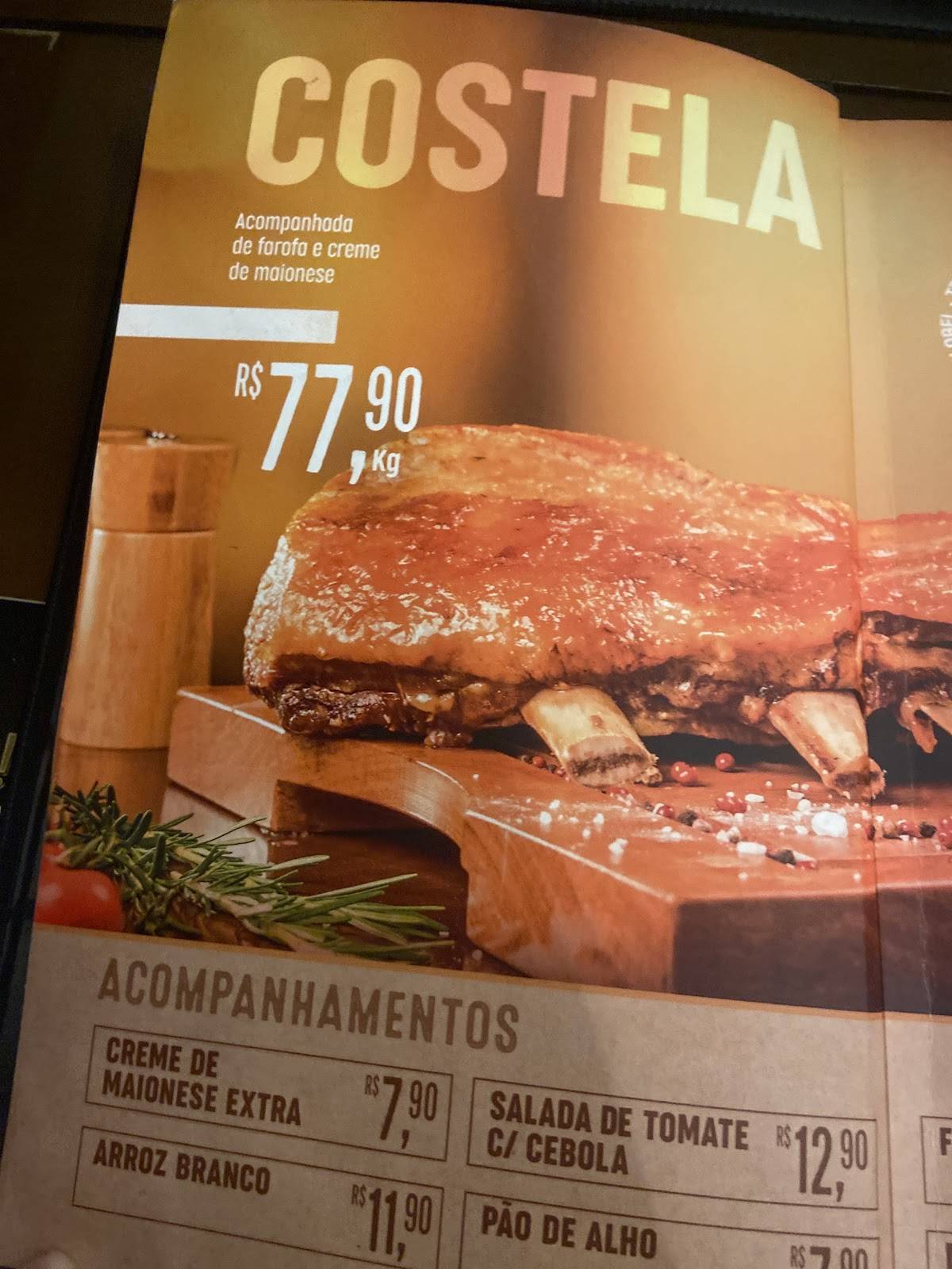 Gelobel Don Pablo cardápio