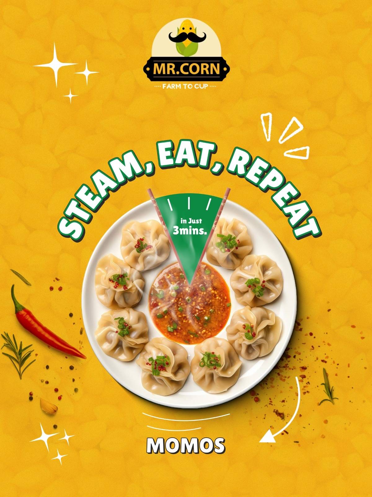 MR.CORN menu