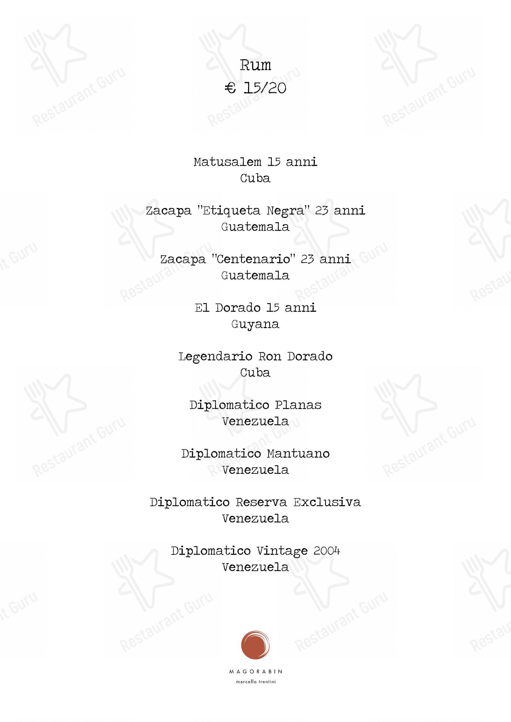 菜单 per Magorabin in Torino