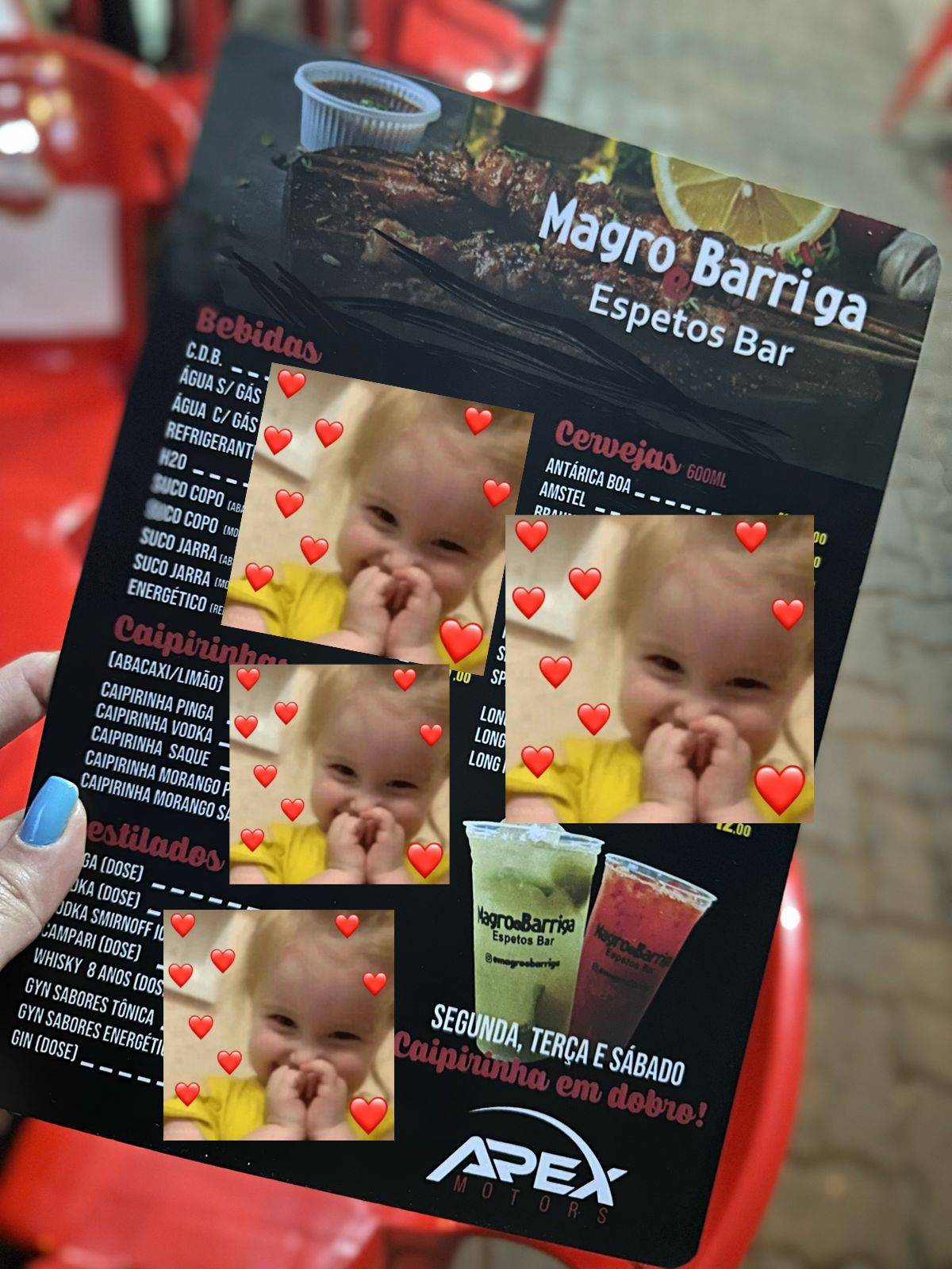Magro e Barriga Espetos & Bar cardápio